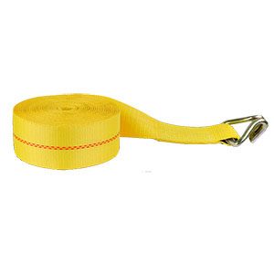 Winch Strap with Wire Hook