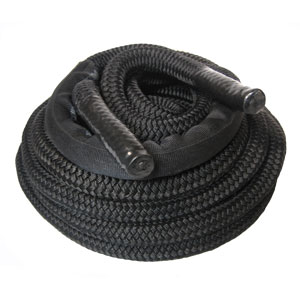 Premium Black Nylon Fitness Rope
