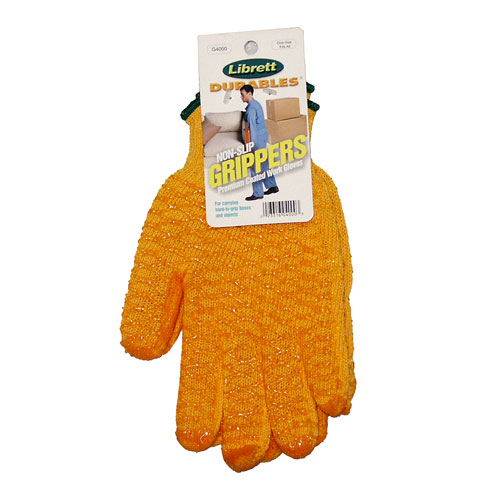 Non-Slip Grippers Gloves w/ Honeycomb - Miami Cordage