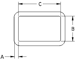 rectangular link drw