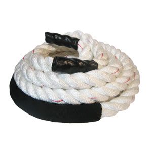 White PolyDac Fitness Rope