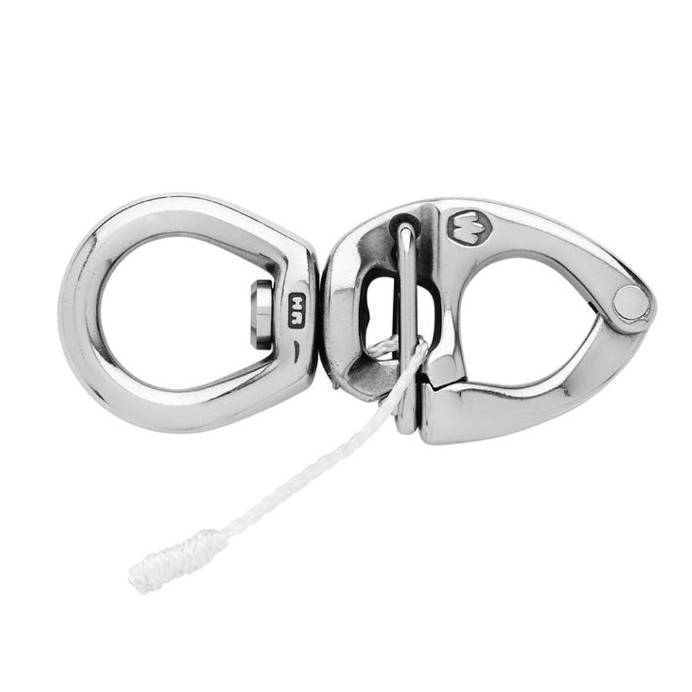 Forged Stainless Steel Snap Hook Key Ring, Wichard
