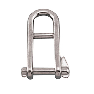 Halyard key pin shackle